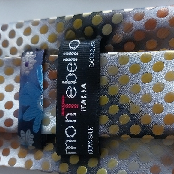 Montebello Italy 100% silk ties - Picture 3 of 8